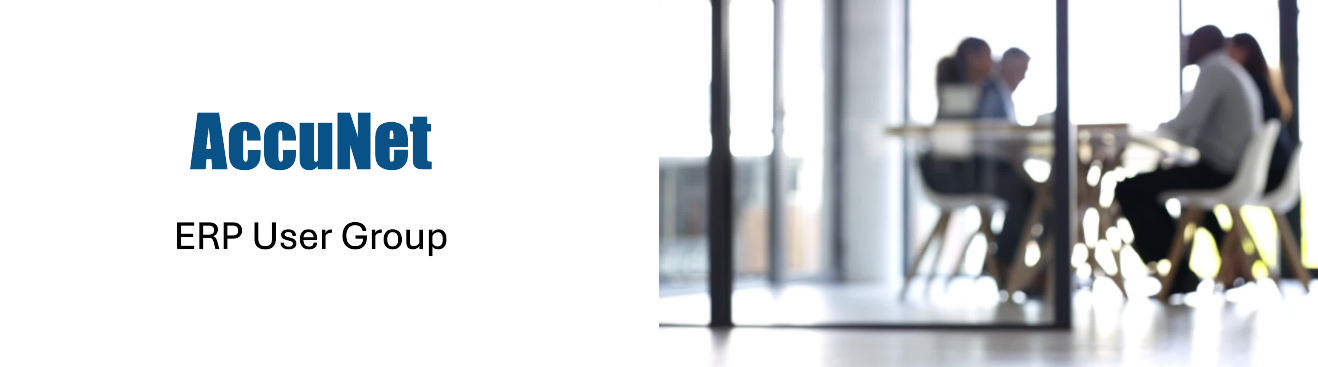 AccuNet ERP User Group