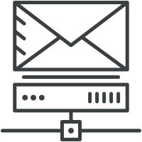Hosted Secure Email Icon
